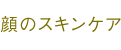 顔のスキンケア